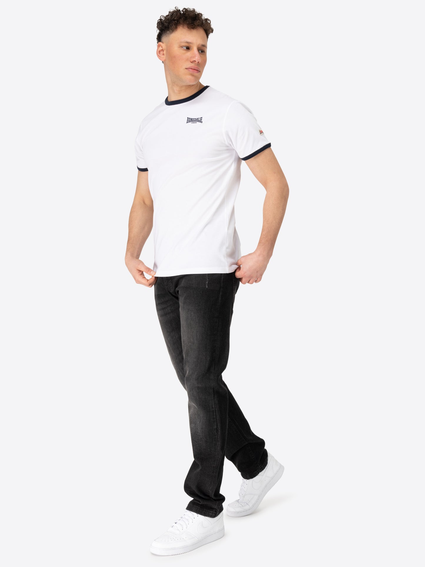 Lonsdale 117674 Trelill T-Shirt Weiss