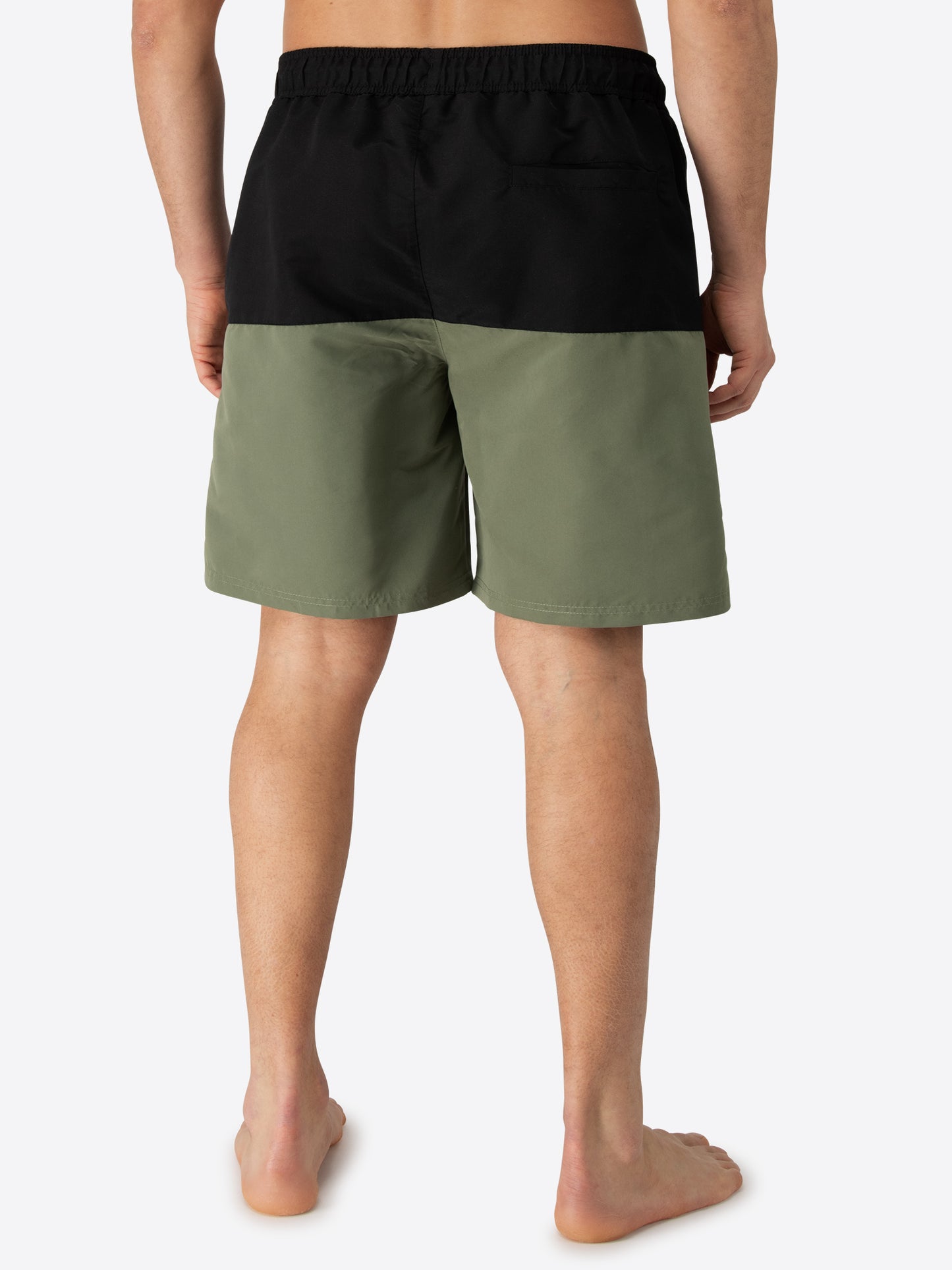 Lonsdale 117688 Hayling Boardshorts Olive/Schwarz