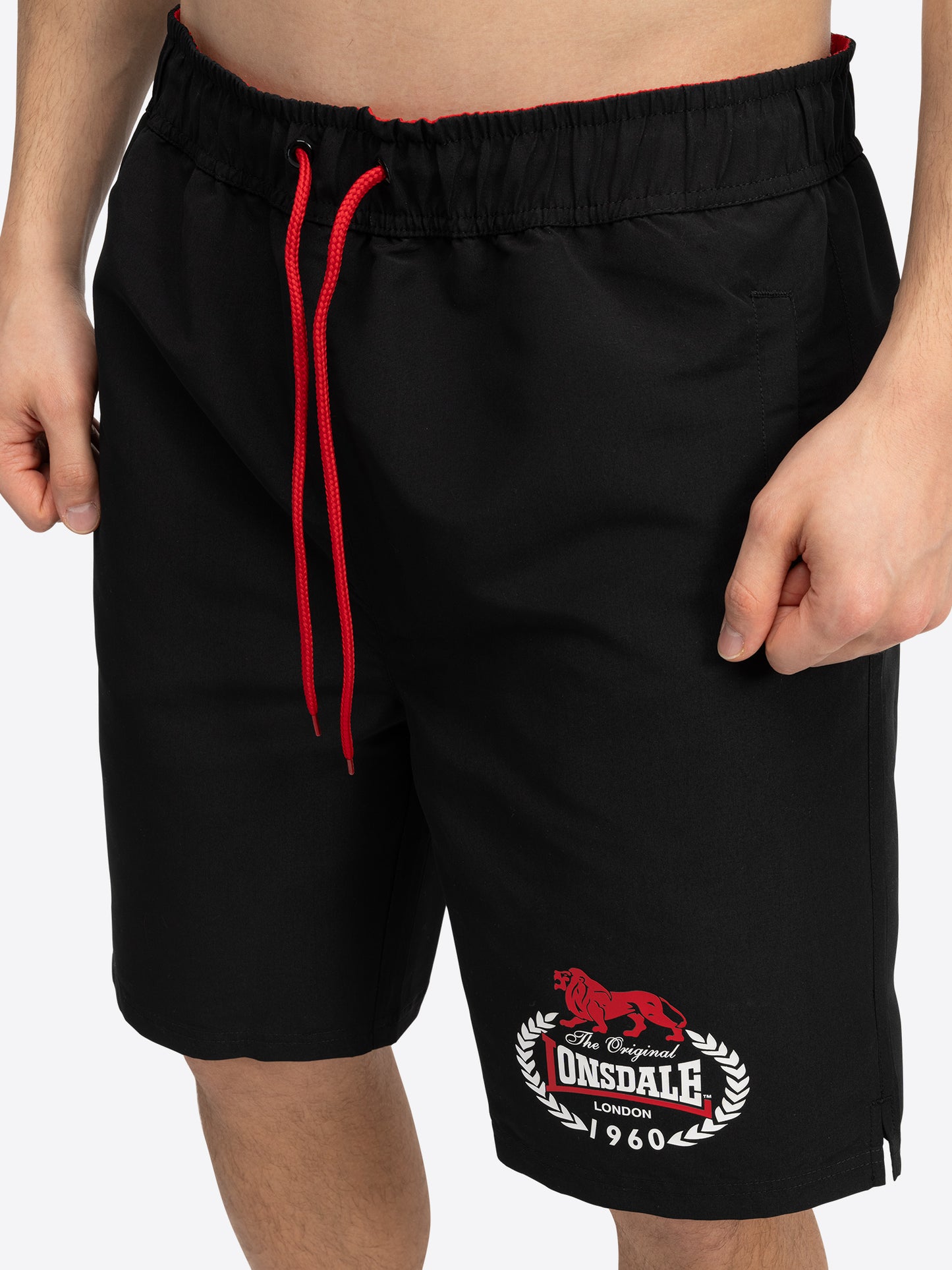 Lonsdale 117690 Ventnor Boardshorts Schwarz