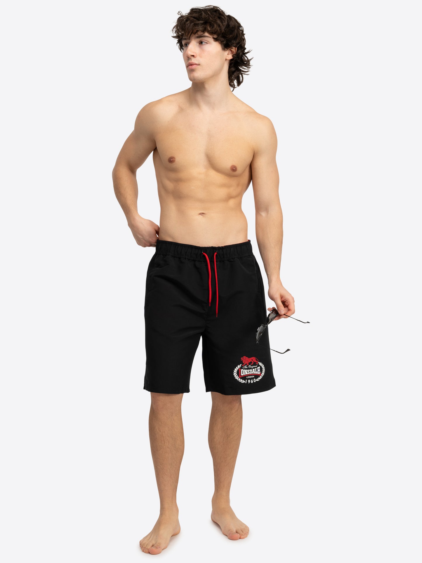 Lonsdale 117690 Ventnor Boardshorts Schwarz