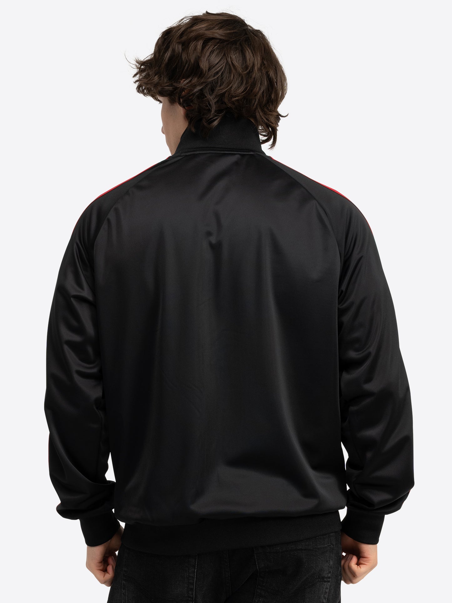 Lonsdale 117704 Bracklesham Trainingsjacke Schwarz/Rot/Weiss
