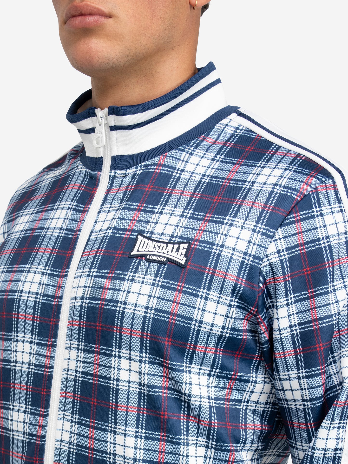 Lonsdale 117733 Wembely Jogginganzug Navy/Weiss/Rot