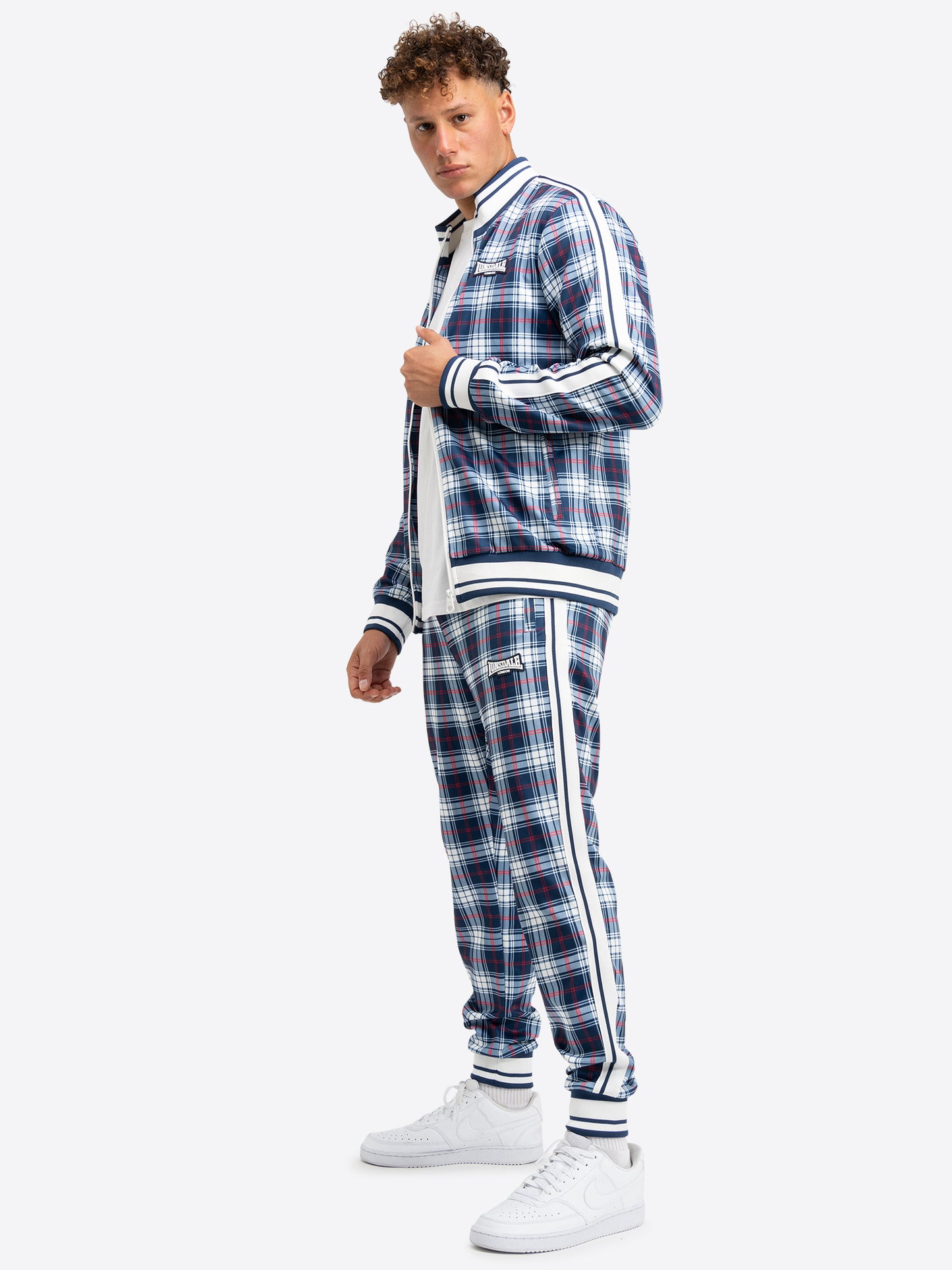 Lonsdale 117733 Wembely Jogginganzug Navy/Weiss/Rot