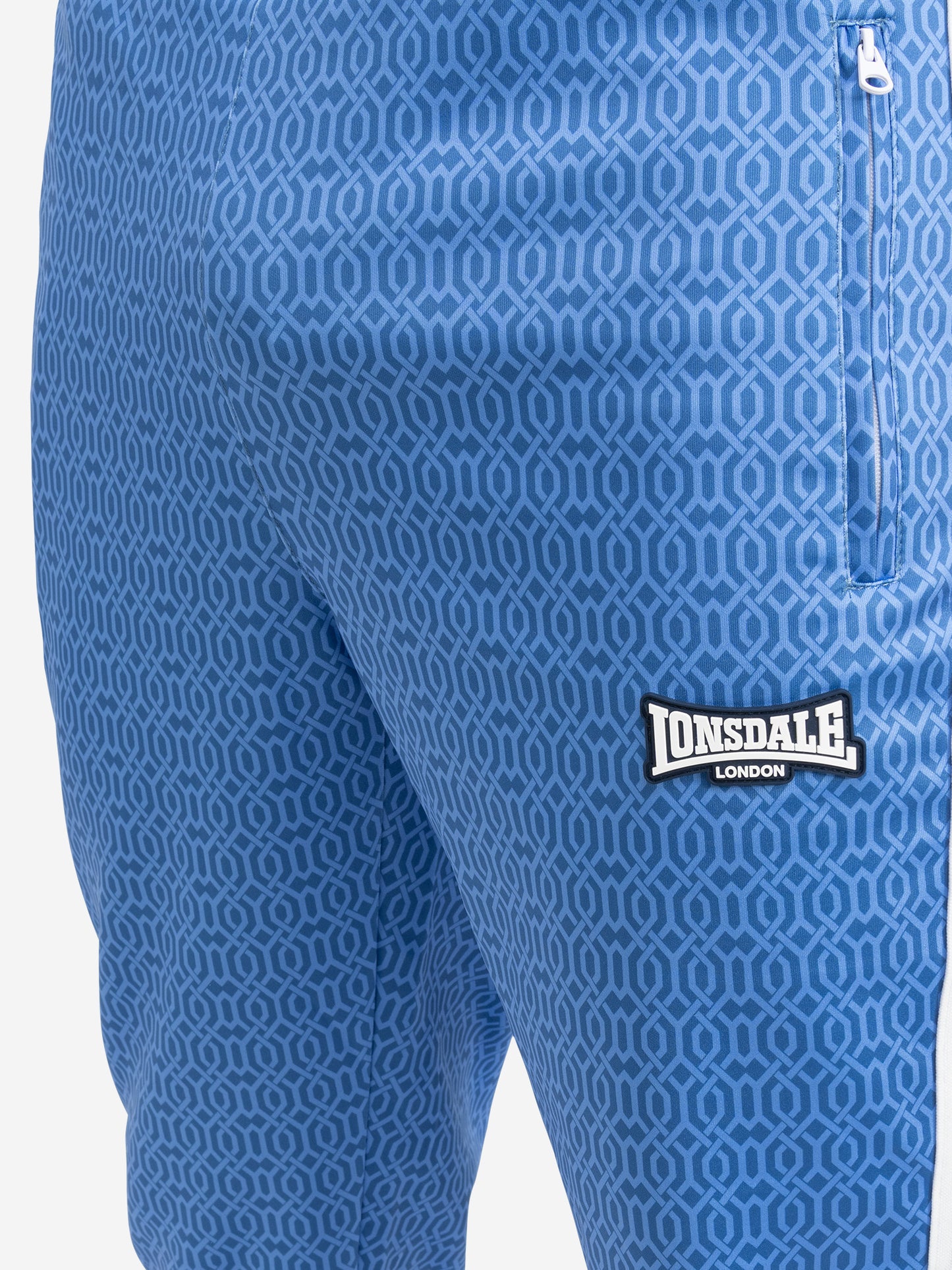 Lonsdale 117736 Chain Track Jogginganzug Navy/Baby Blue/ Blue