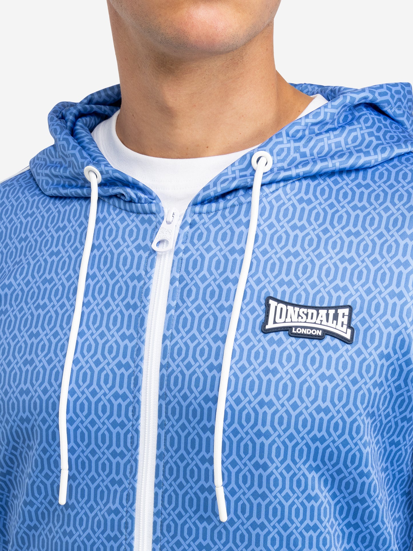 Lonsdale 117736 Chain Track Jogginganzug Navy/Baby Blue/ Blue