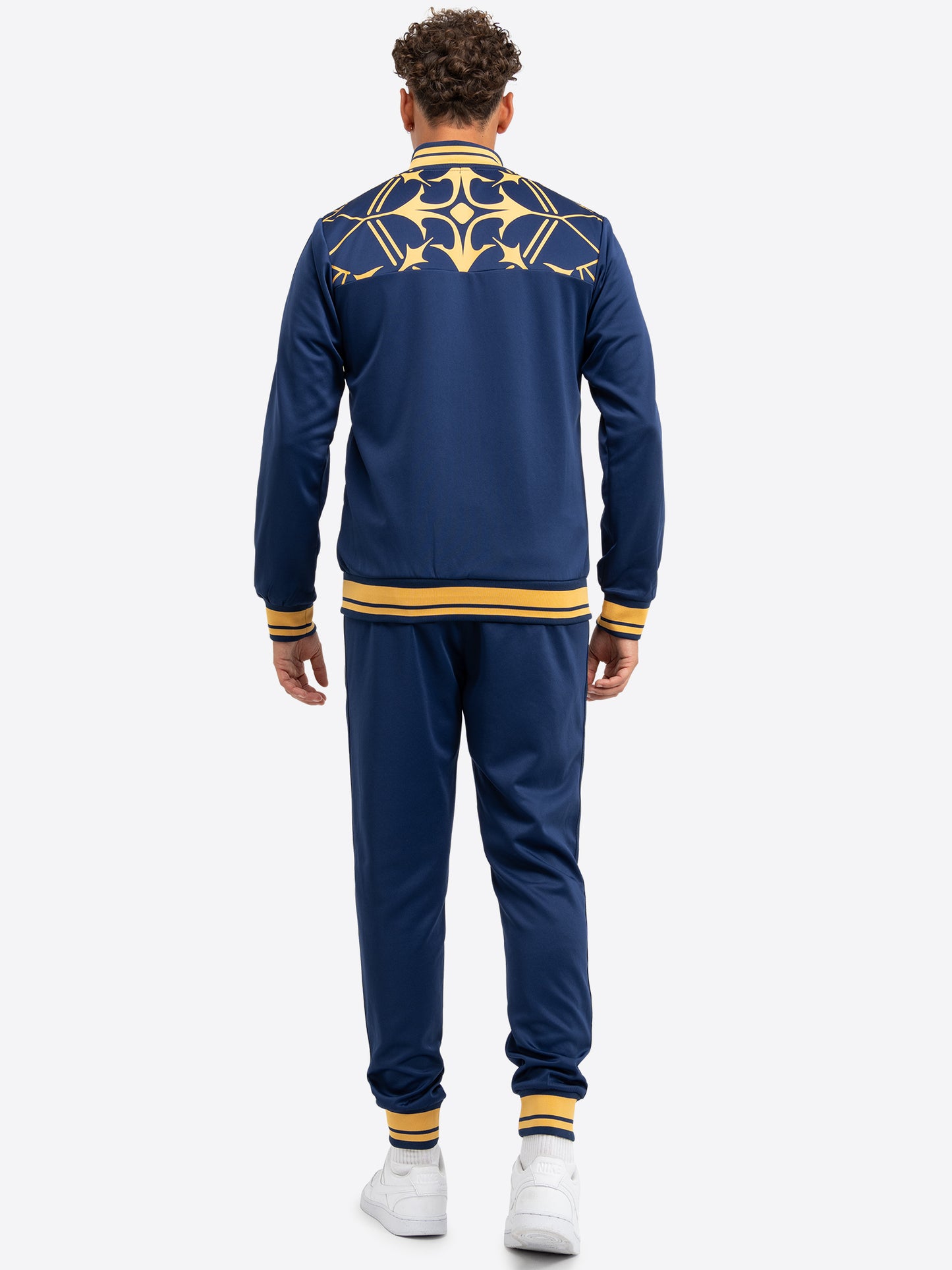 Lonsdale 117737 Monumental Jogginganzug Navy/ Gold