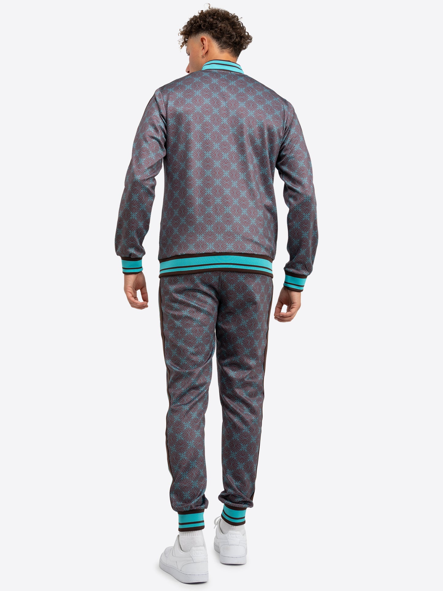 Lonsdale 117738 Before 8 Jogginganzug Braun/ Turquoise
