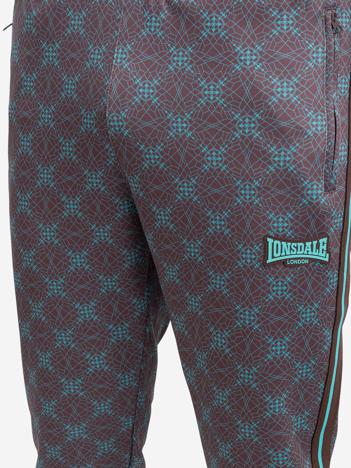 Lonsdale 117738 Before 8 Jogginganzug Braun/ Turquoise