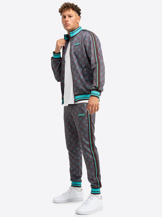Lonsdale 117738 Before 8 Jogginganzug Braun/ Turquoise