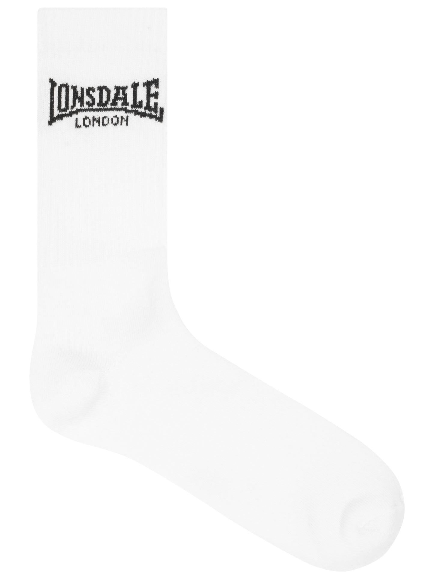Lonsdale 117750 Gilbert Socken Weiss/Schwarz