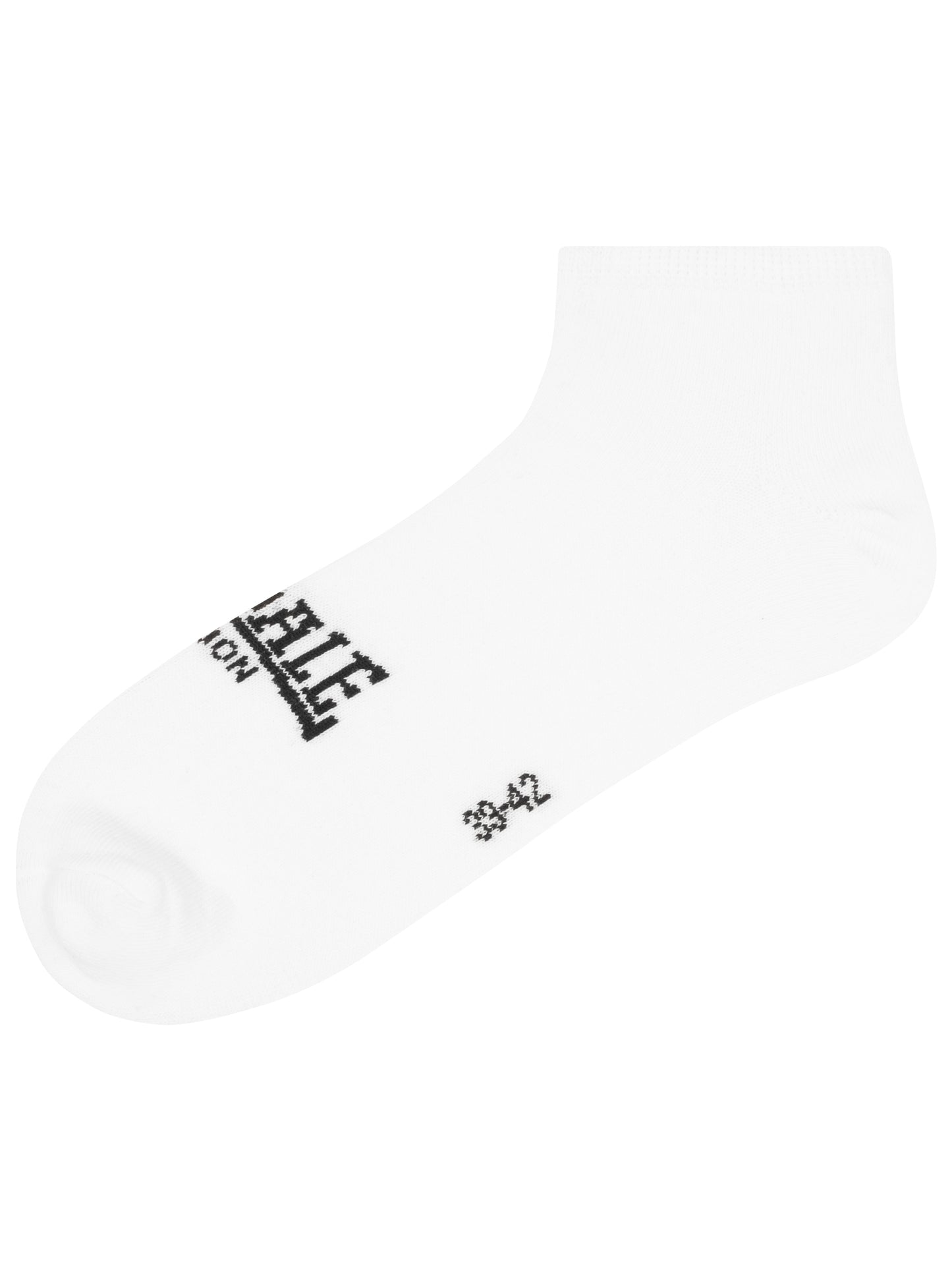 Lonsdale 117751 Hayles Unisex Sneakersocken 6er-Pack Weiss/Schwarz