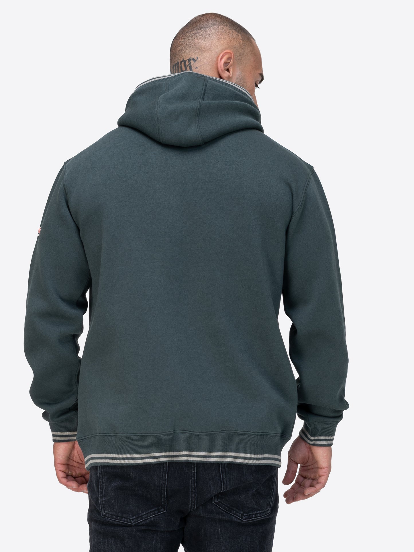 Lonsdale 117773 Outwood Hoodie Grün