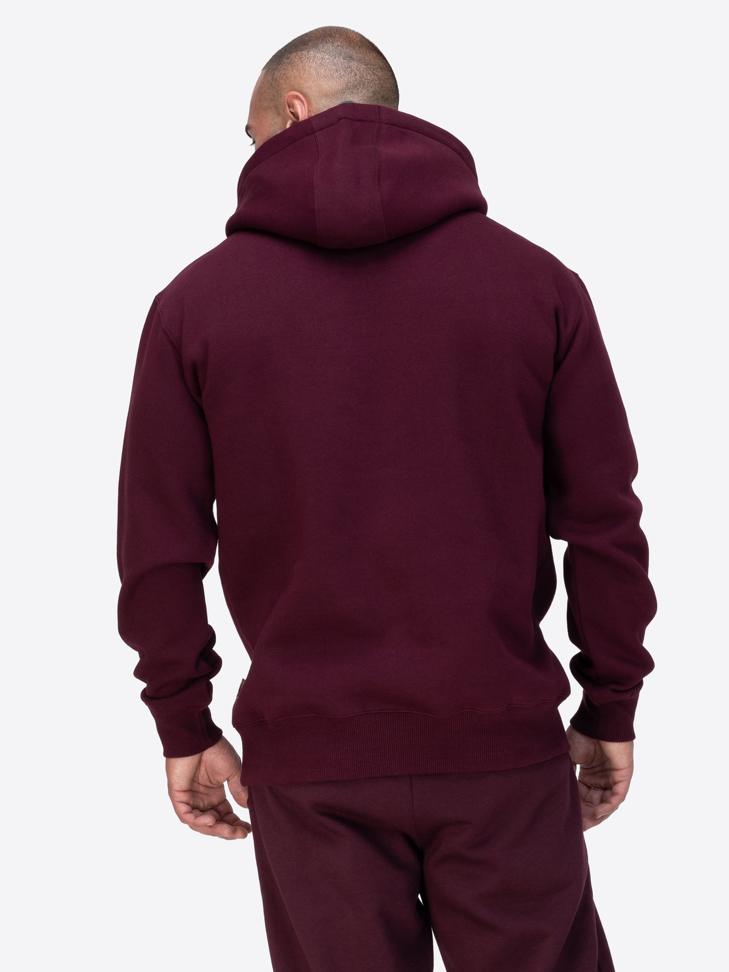 Lonsdale 117793 Sellan Hoodie Oxblood