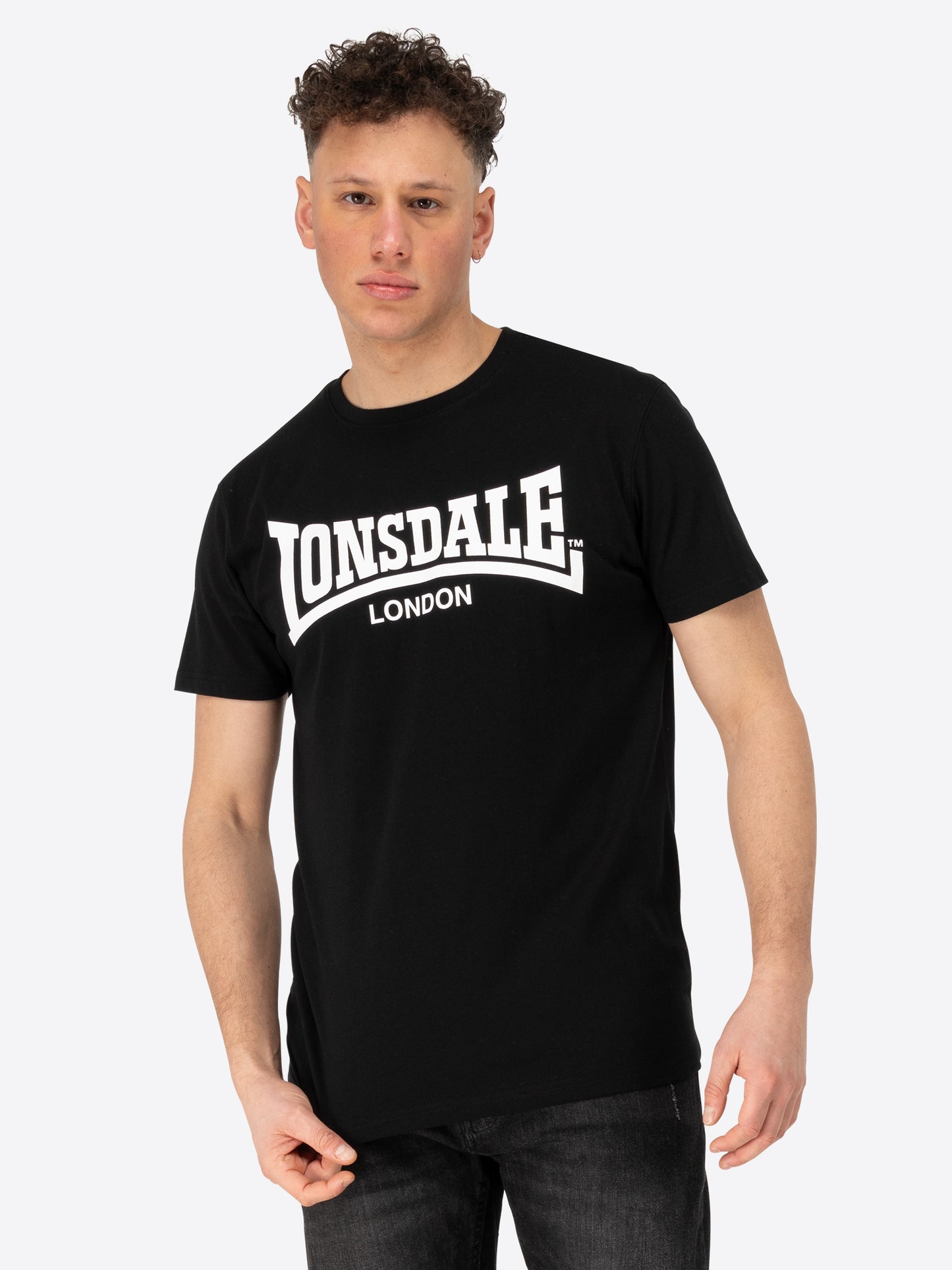 Lonsdale 117821 Fulwood T-Shirt - Schwarz