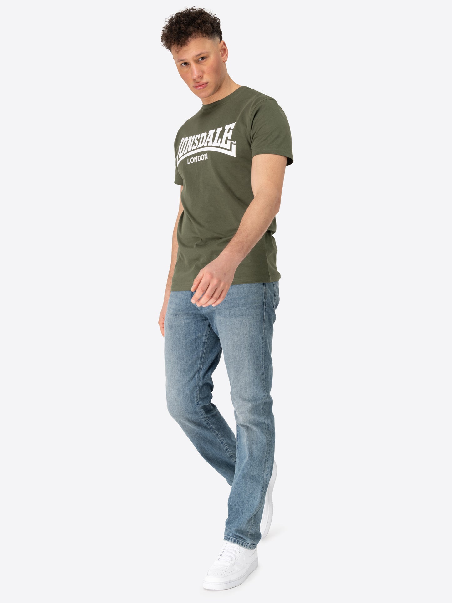 Lonsdale 117821 Fulwood T-Shirt - Olive