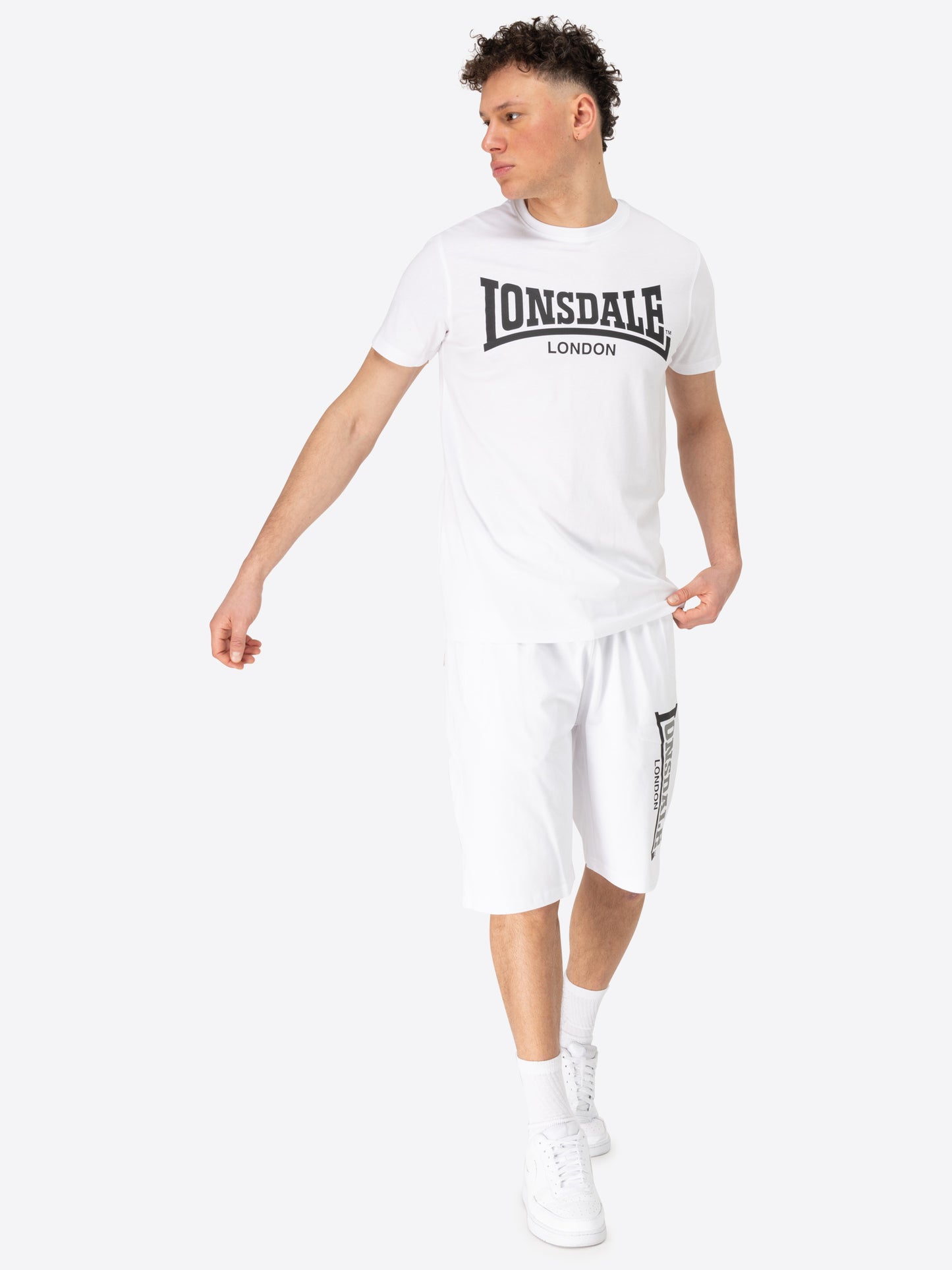 Lonsdale 117821 Fulwood T-Shirt - Weiss