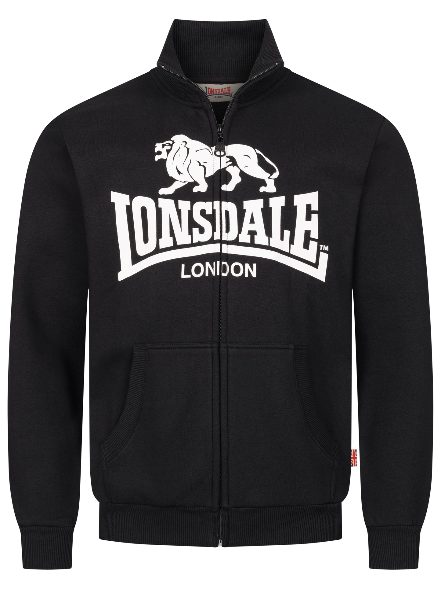 Lonsdale 117848 Blencarn Sweatjacke Schwarz