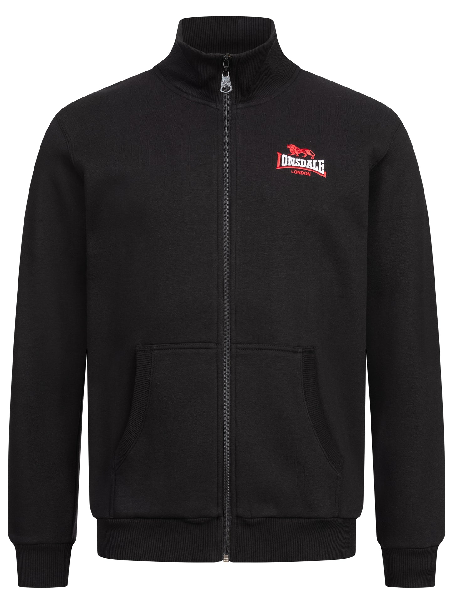 Lonsdale 117849 Cropston Sweatjacke Schwarz