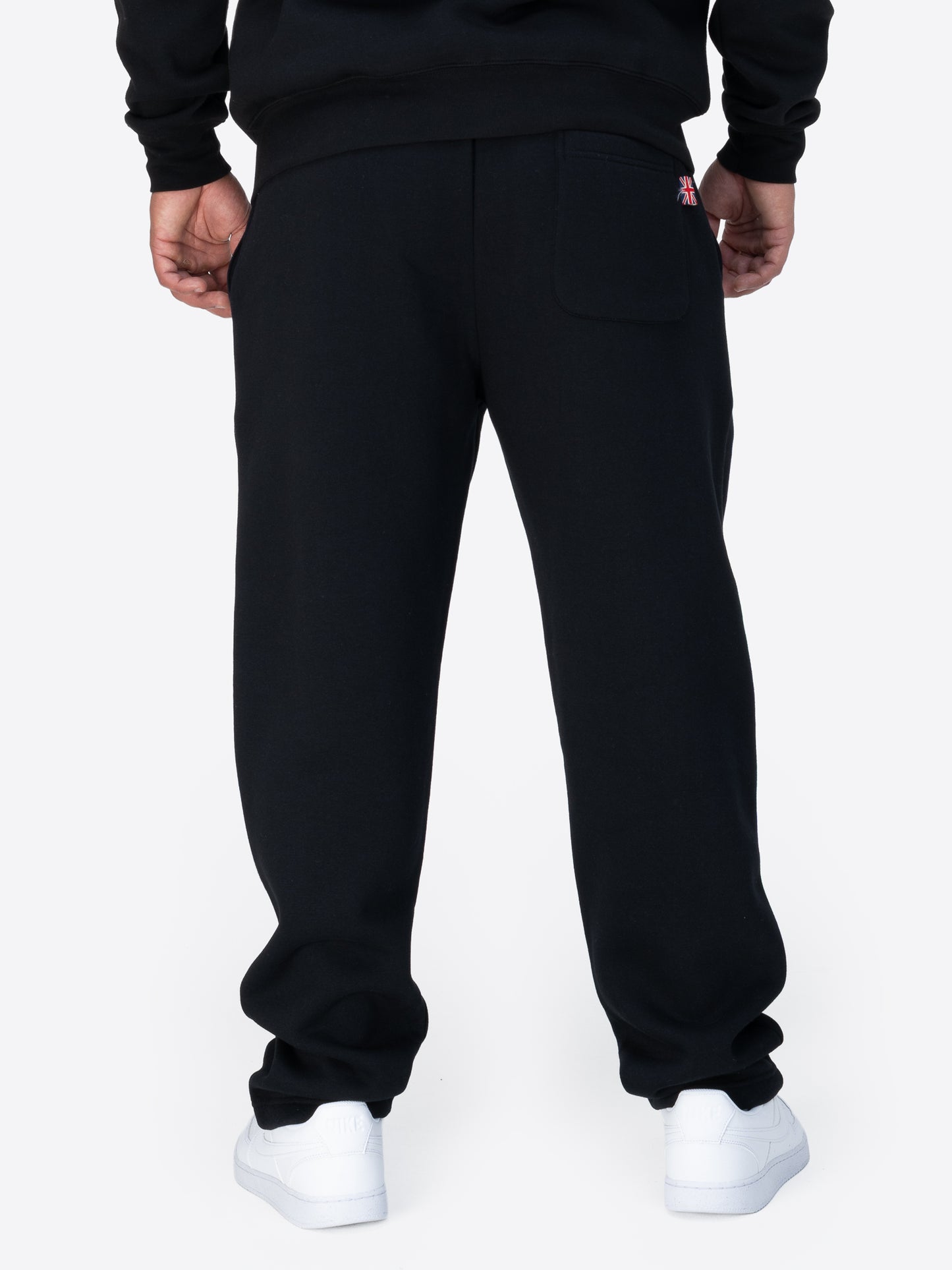 Lonsdale Jogginghose mit Logo-Stickerei und Union Jack-Label