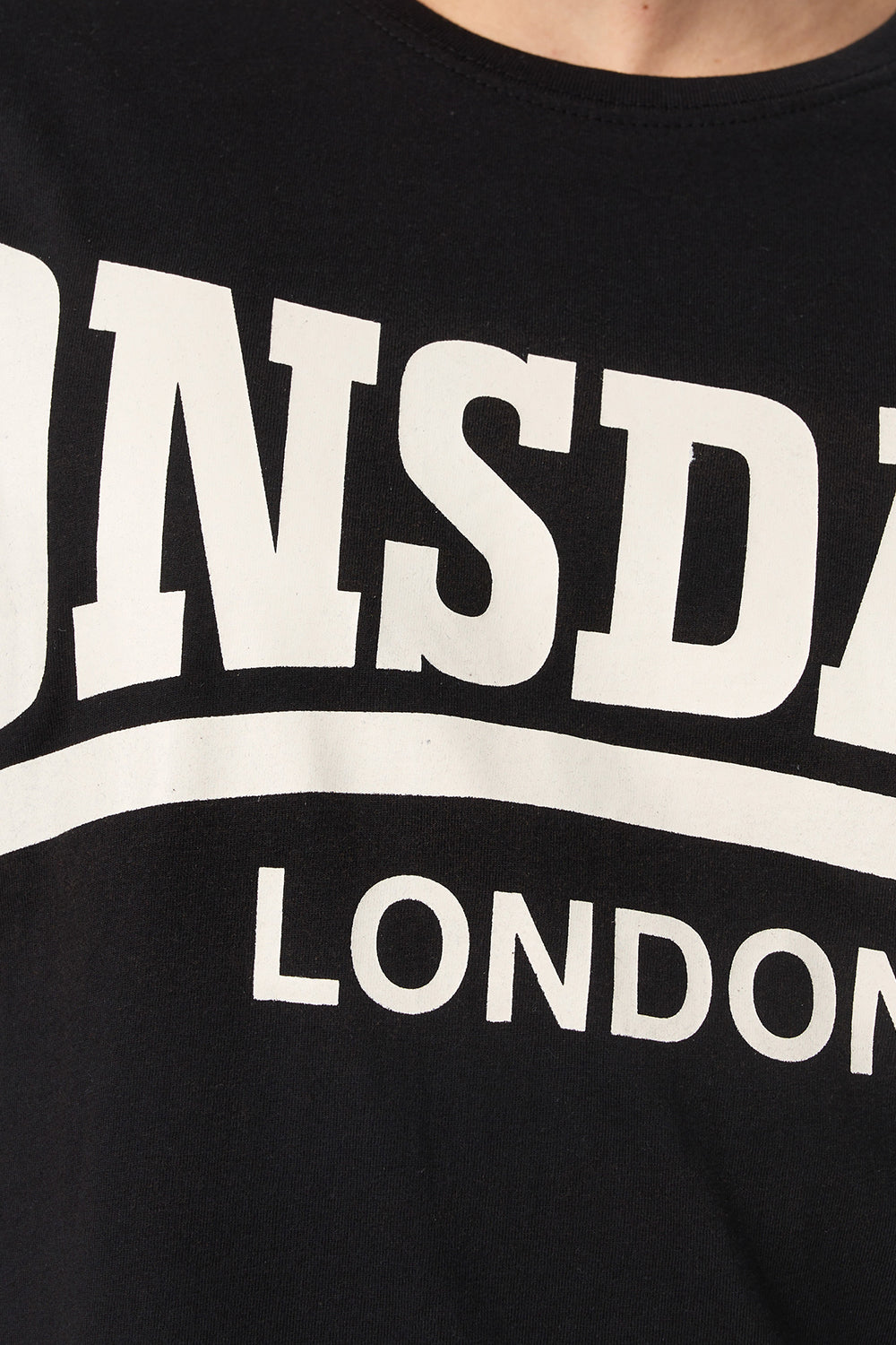 Lonsdale 118015 York T-Shirt Schwarz