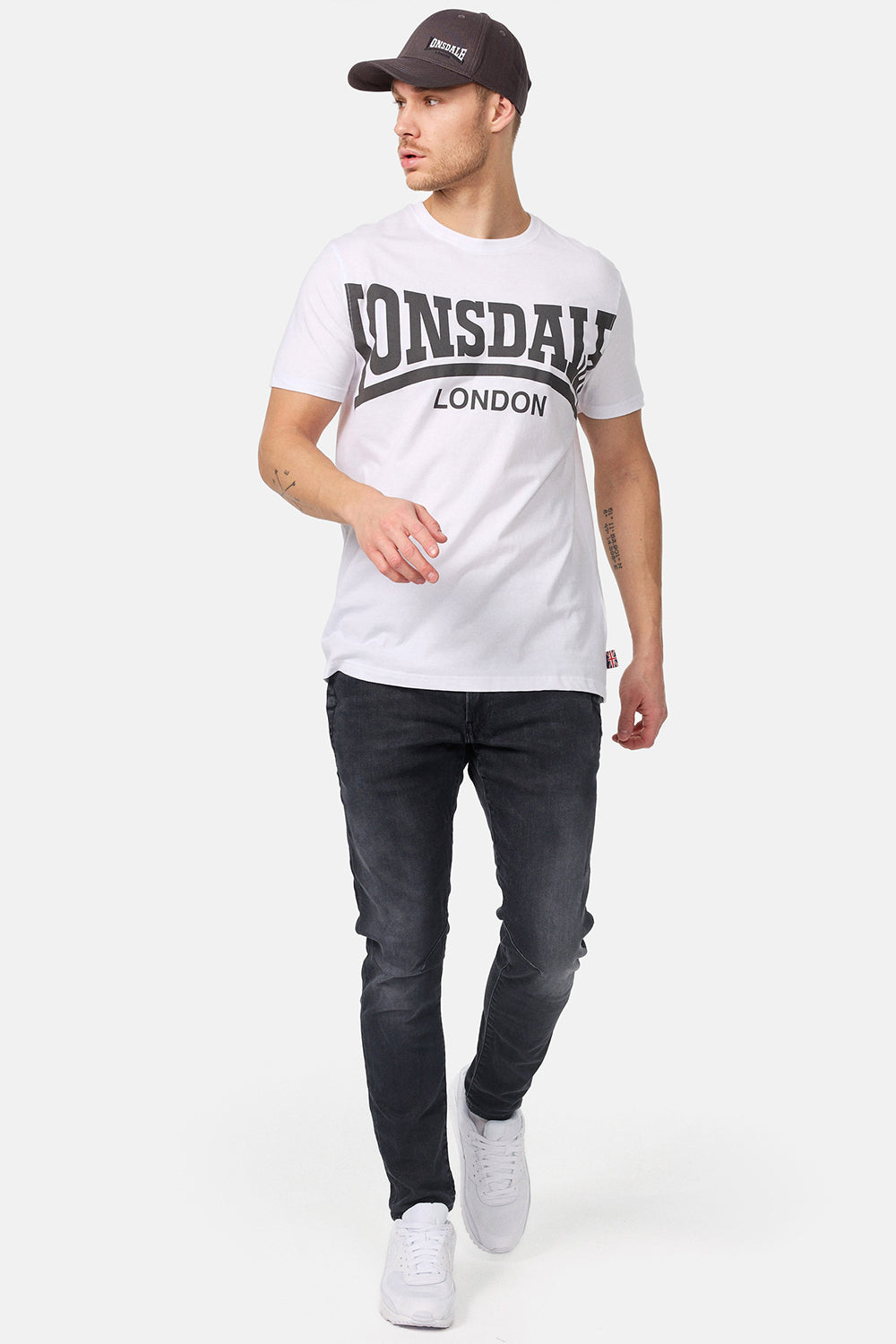 Lonsdale 118015 York T-Shirt Weiss