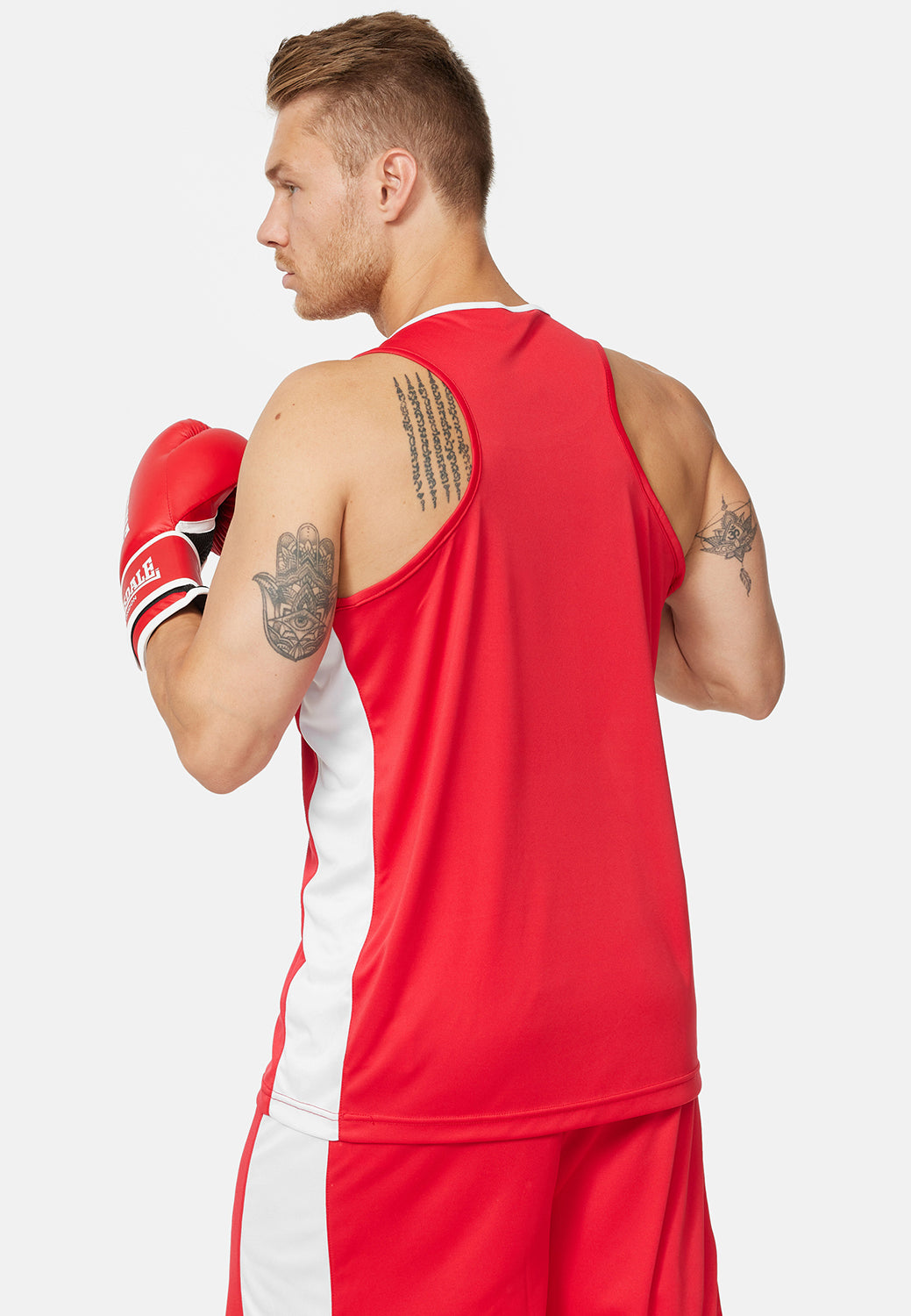 Lonsdale 119126 Amateur Singlet Rot