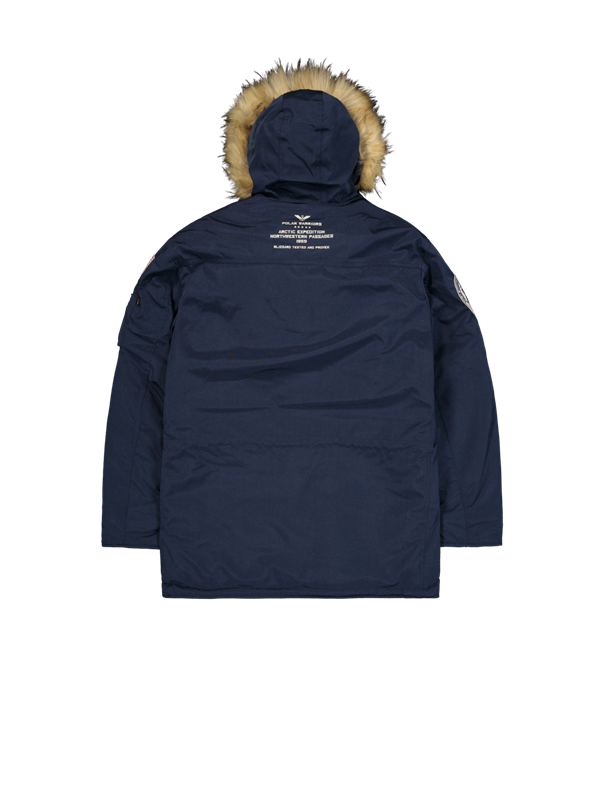 123244 Alpha Industries N-3B VF 59 Herren Parka – praktische Taschen & Reißverschluss, robuste Winterjacke in Schwarz, bluepalm.ch Schweiz