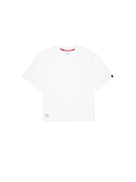 Alpha Industries Logo BP T-Shirt - white