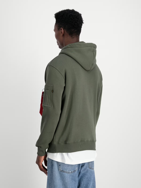 Alpha Industries 3D Small Logo Hoodie olive jetzt günstig kaufen Schweiz online