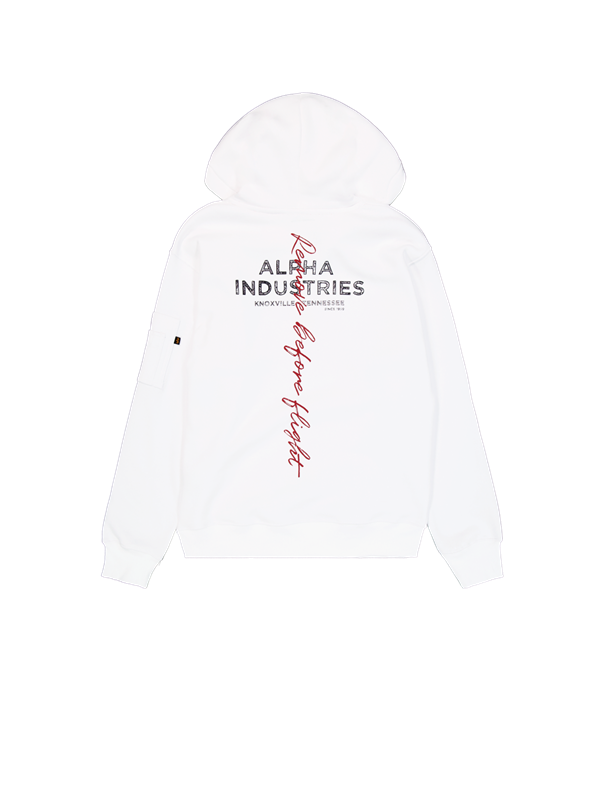 Original Alpha Industries Back Print Signature Hoody