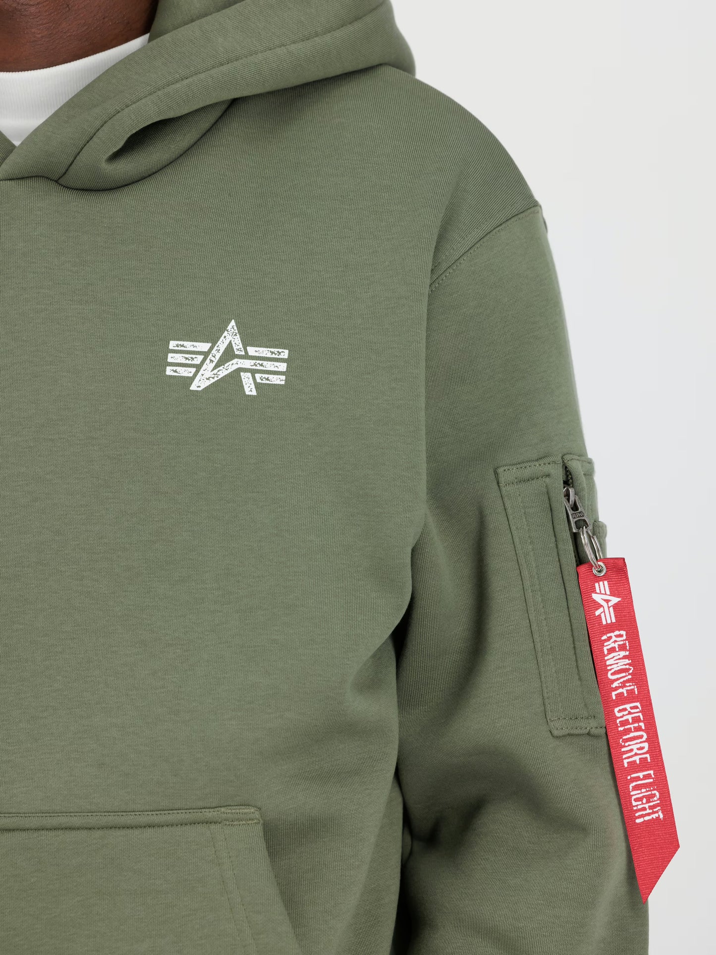 148341 - Alpha Industries Signature Back Print Hoody