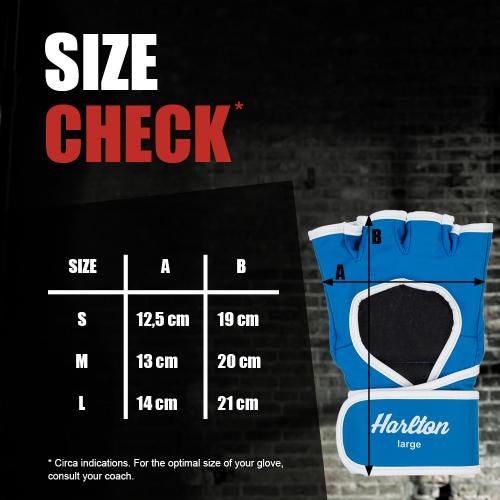 Lonsdale HARLTON MMA-Trainingshandschuhe Kunstleder 160013 blue