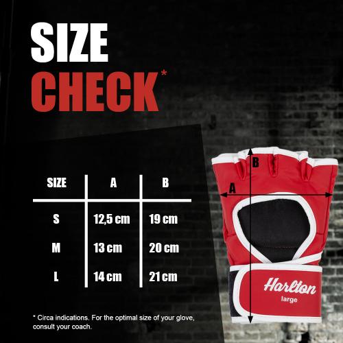 Lonsdale HARLTON MMA-Trainingshandschuhe Kunstleder 160013 red