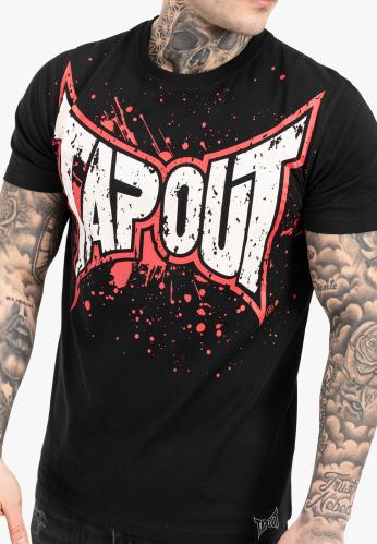 Tapout 940053 Splashing T-Shirt Schwarz