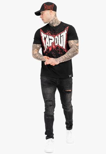 Tapout 940053 Splashing T-Shirt Schwarz
