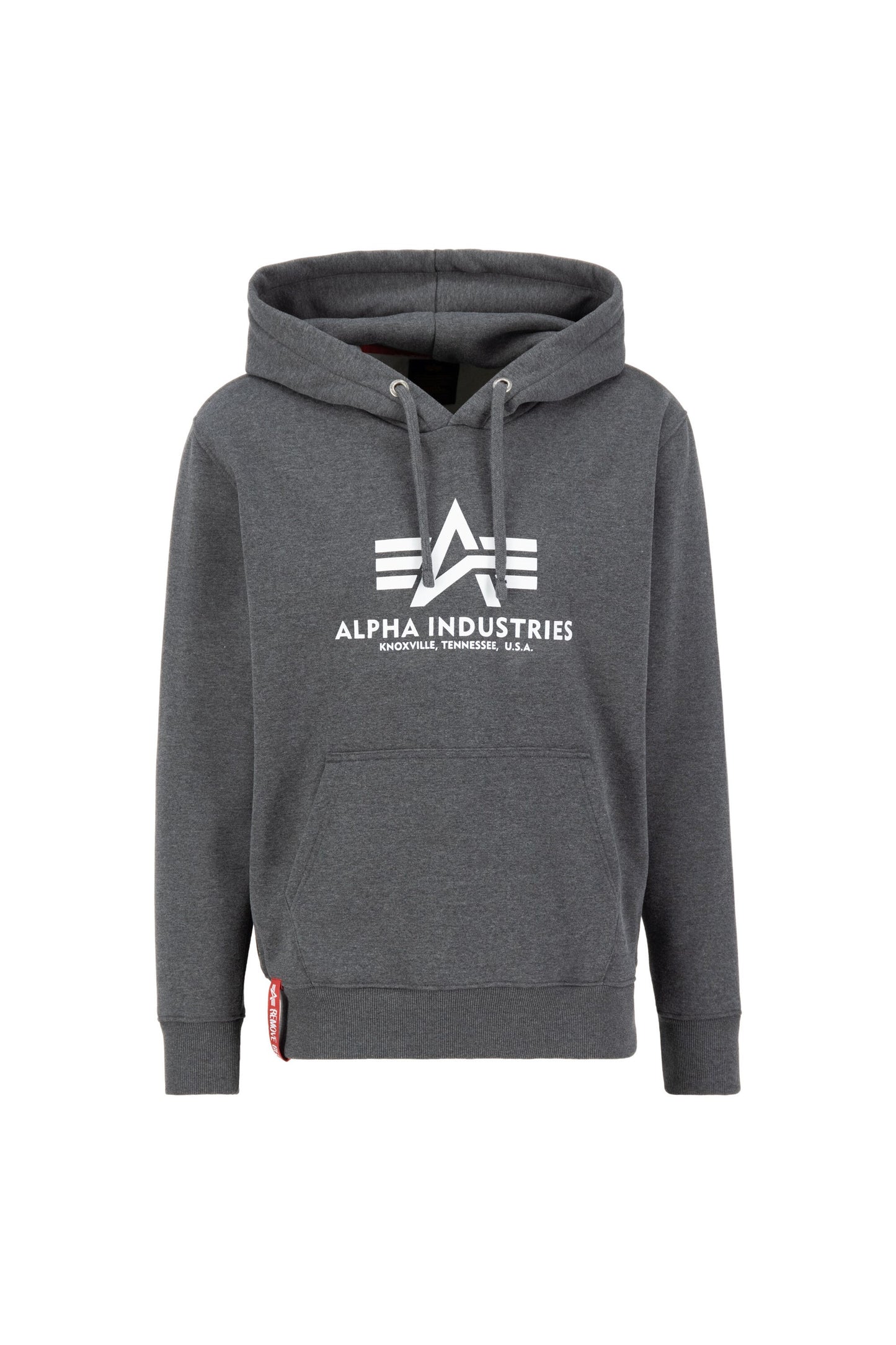 Alpha Industries Basic Hoodie - Charcoal Heather
