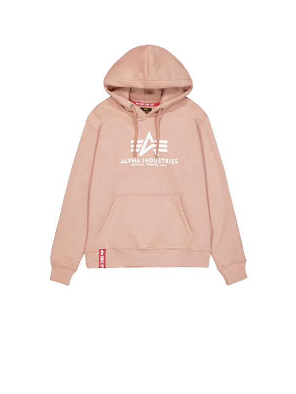 Alpha Industries Basic Hoodie - Dusty Coral