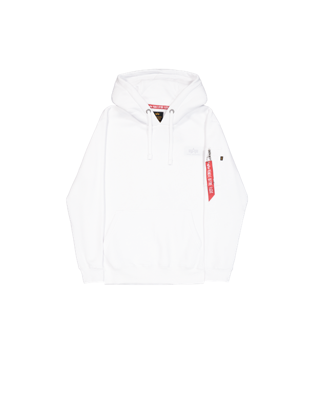 Alpha Industries Back Print Hoodie - White