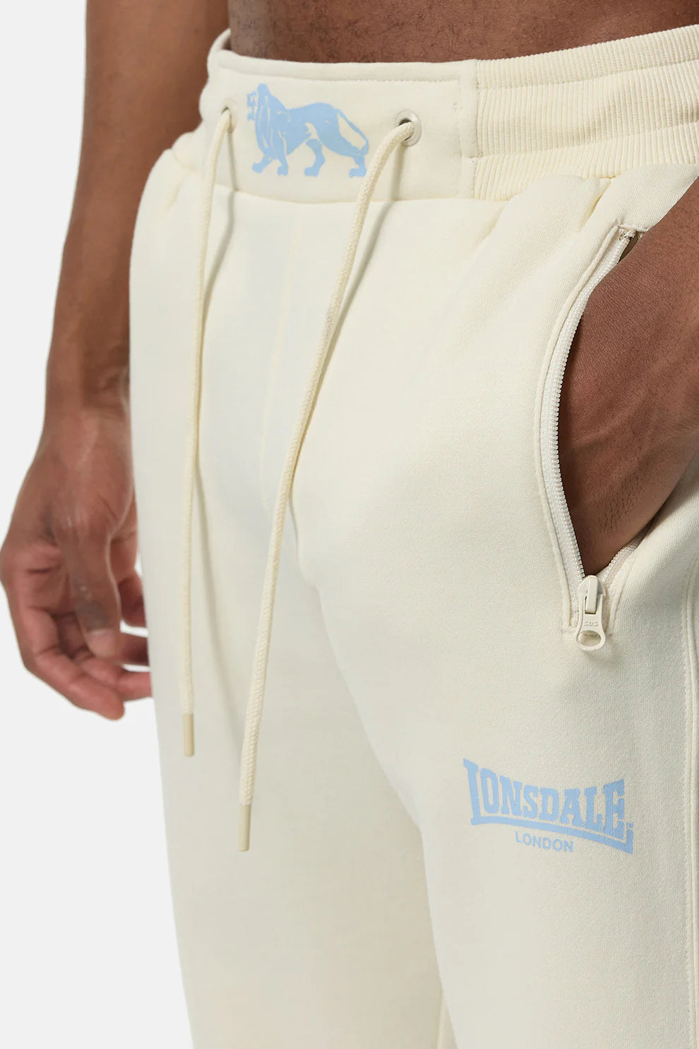 Lonsdale 117385 Kilmorack Jogginghose Beige