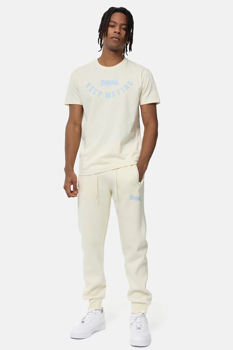 Lonsdale 117385 Kilmorack Jogginghose Beige