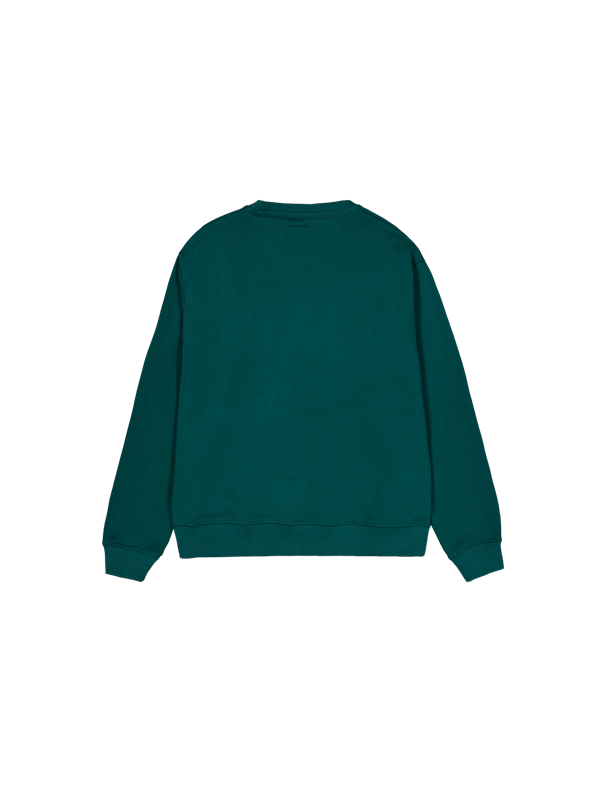 Alpha Industries Basic Small Logo Sweatshirt für Herren, Forest Green – Dein stilvoller Pullover jetzt in unserem Schweizer Shop, direkt geliefert in der Schweiz.