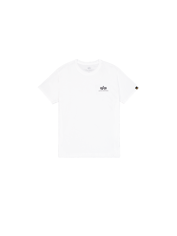 Alpha Industries Basic T-Shirt Small Logo - white