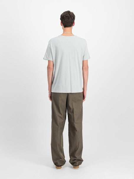 Alpha Industries Basic T-Shirt Small Logo - pastel grey