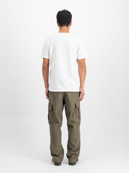 Alpha Industries Basic T-Shirt Small Logo - white