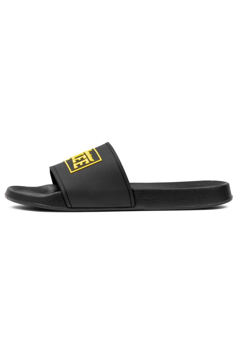 BENLEE 190042 Slappy Badeschuhe Schwarz/Gelb