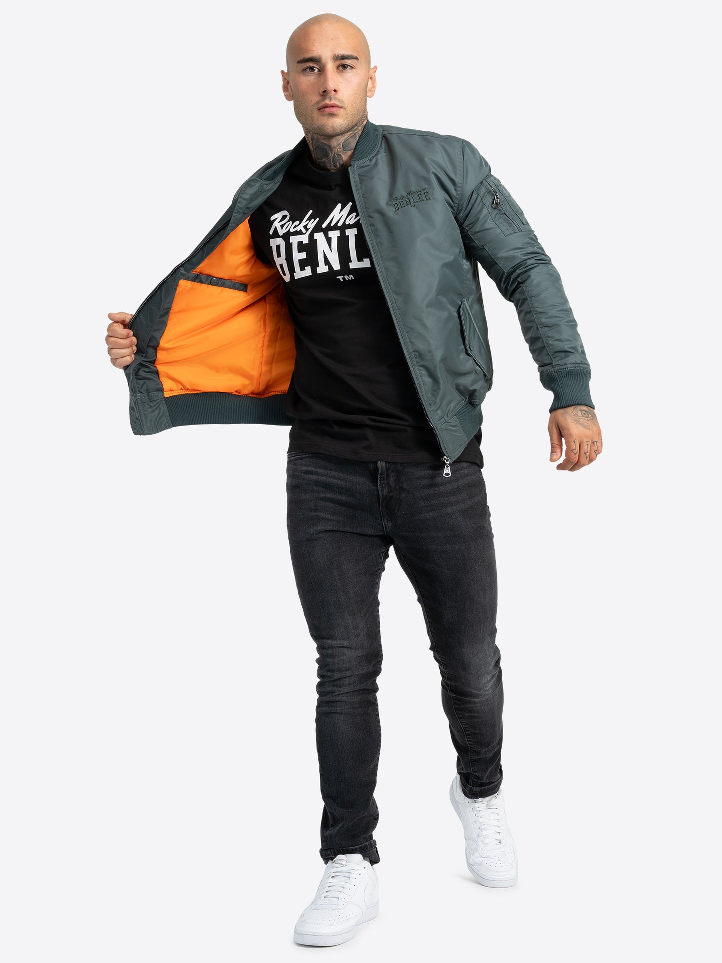 BENLEE 190635 Brisbane Bomberjacke Olive