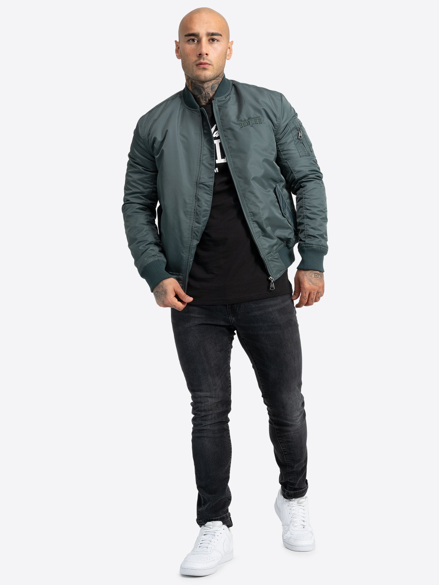 BENLEE 190635 Brisbane Bomberjacke Olive