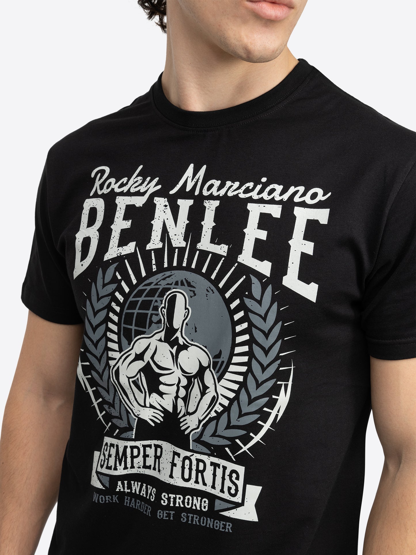 BENLEE 190665 Lucius T-Shirt - Schwarz