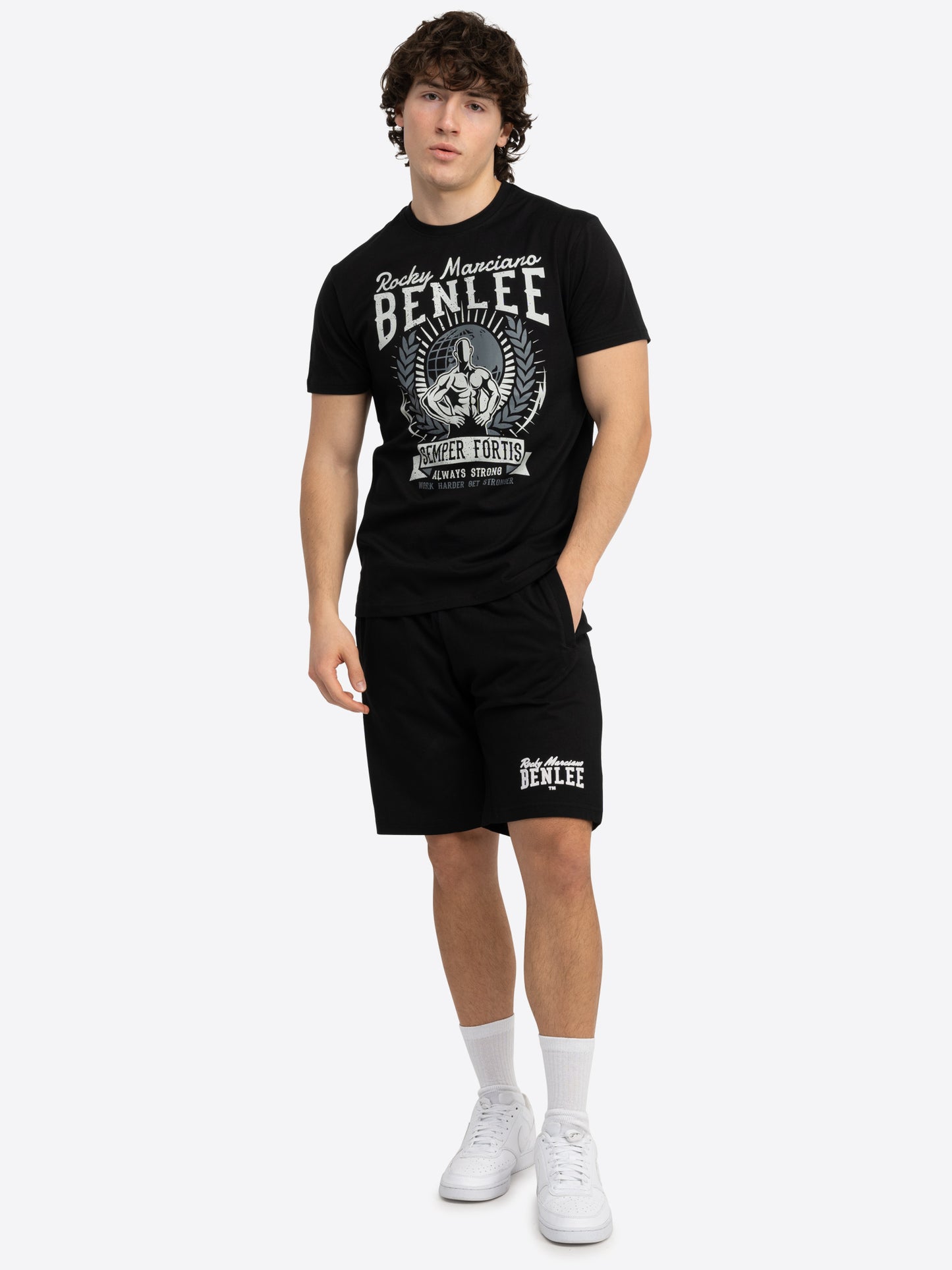 BENLEE 190665 Lucius T-Shirt - Schwarz