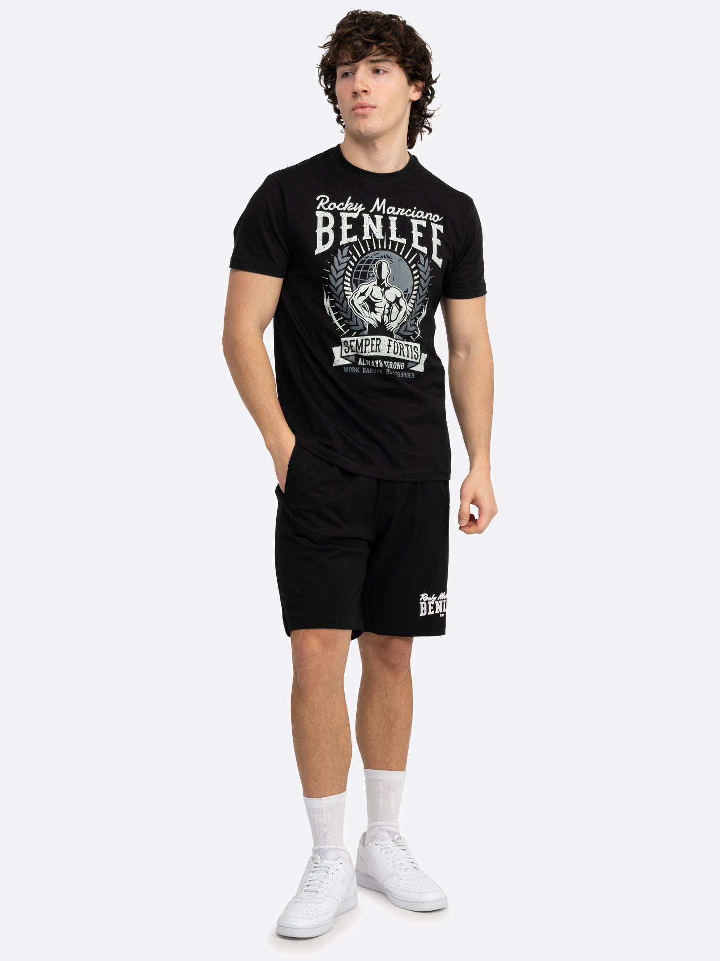 BENLEE 190665 Lucius T-Shirt - Schwarz